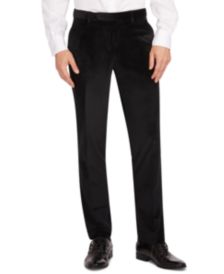 Men's Modern-Fit Velvet Suit Separate Pants