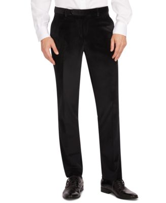 Tommy Hilfiger Men's Modern-Fit Velvet Suit Separate Pants - Macy's