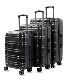 Allegro Hard side Spinner Suitcase Luggage Set, 3 Pieces