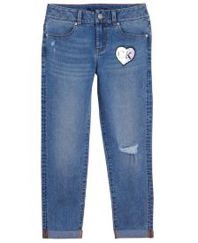 Big Girls Sequin Boyfriend Jeans