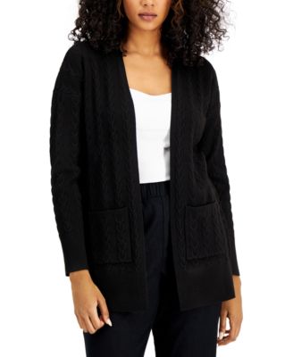black cardigan macys