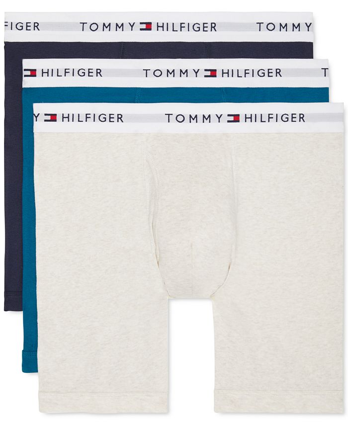 Tommy Hilfiger Men's 3Pk. Classic Cotton Boxer Briefs Macy's