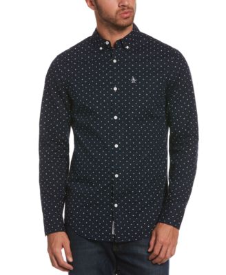 Original Penguin - Men's Spade Print Button-Down Shirt