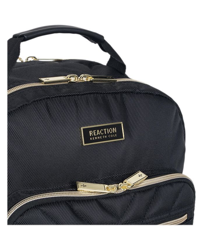 Cole Reaction Madison Square Hardside Chevron Expandable 2pc 20" Carry On Luggage