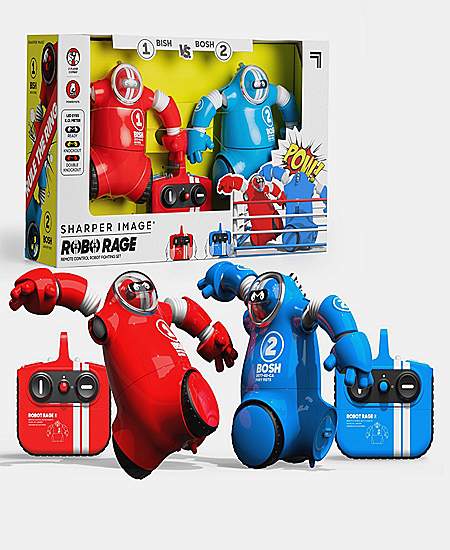 Robo Rage Remote Control Two-Player Robot Fighting Set