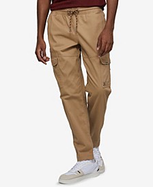 Men's Big and Tall Front Flip Cargo Joggers