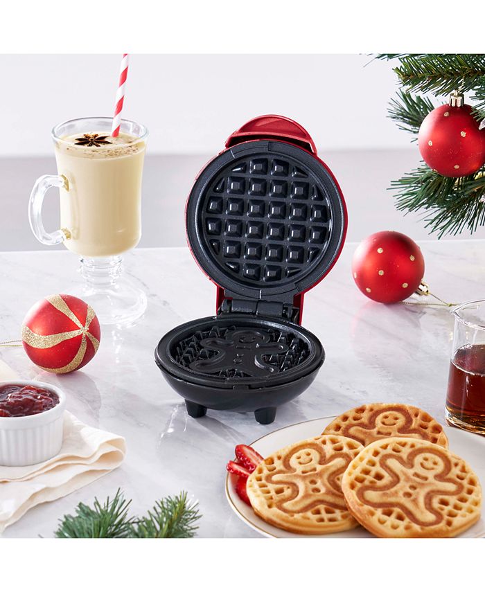 Dash Gingerbread Mini Waffle Maker Macy's