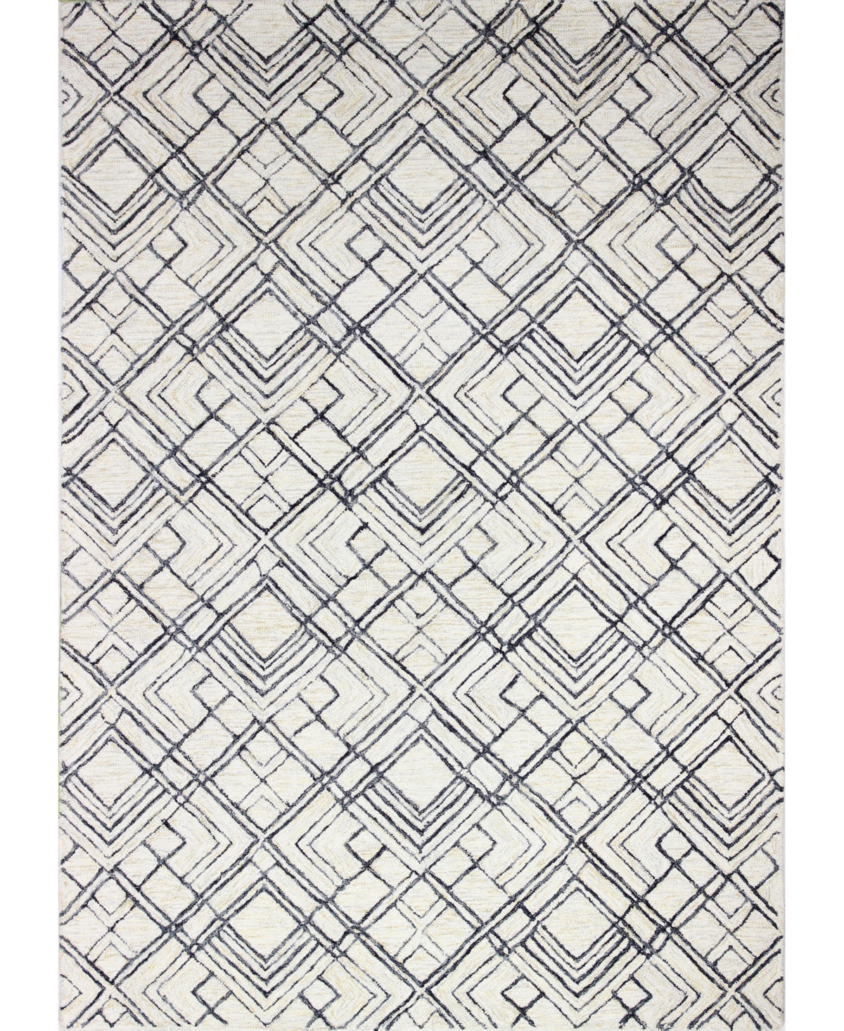 Bb Rugs Taron AL126 5' x 7' 6in Area Rug - Ivory