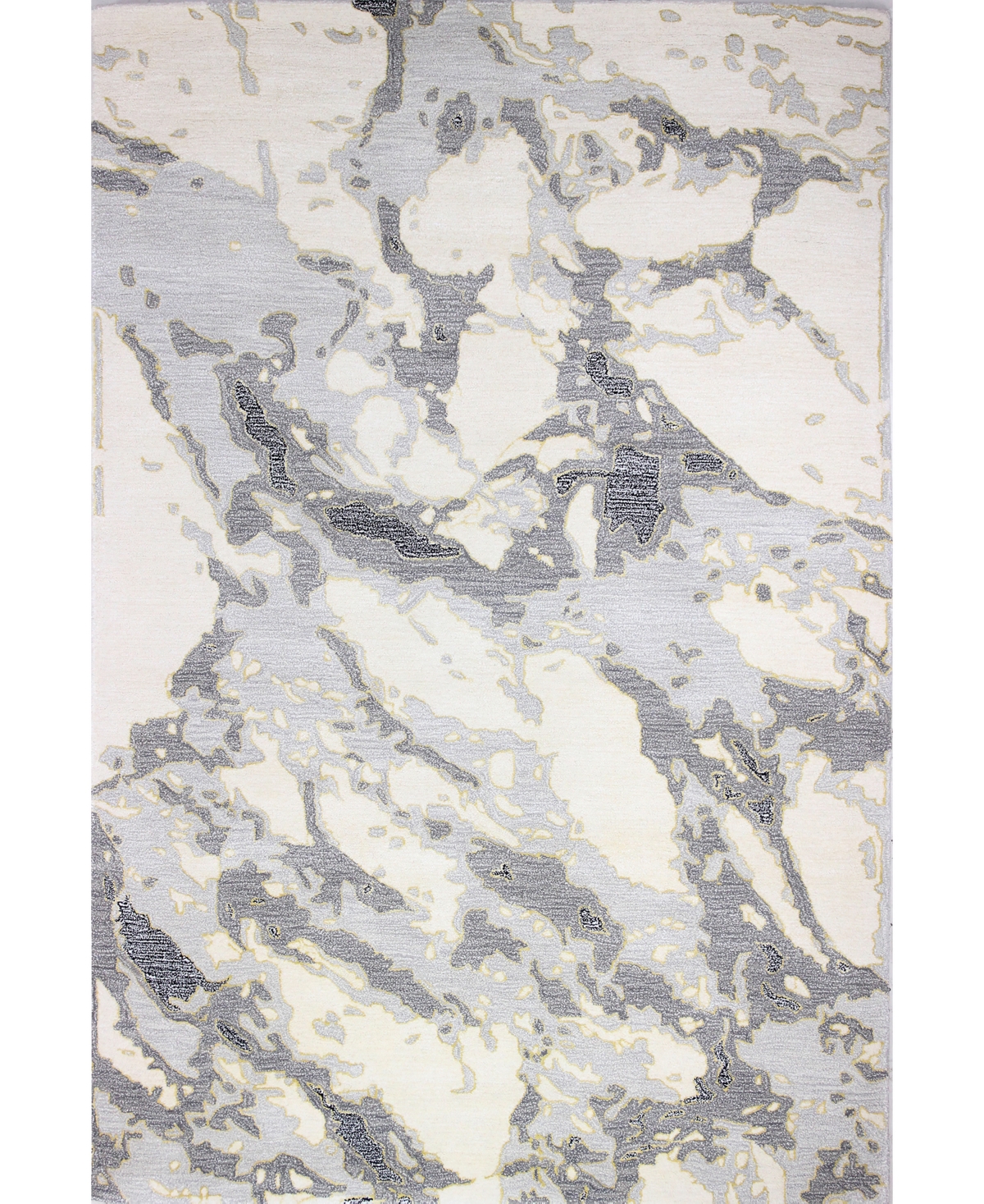 Bb Rugs Downtown HG383 5' 6in x 8' 6in Area Rug - Ivory, Gray