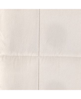 Quilted Plush 12.2lbs Weighted Blanket