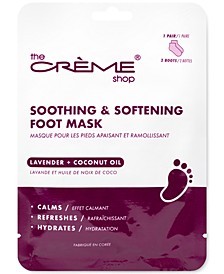 Soothing & Softening Foot Mask, 3-Pk.