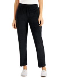 karen scott velour pants