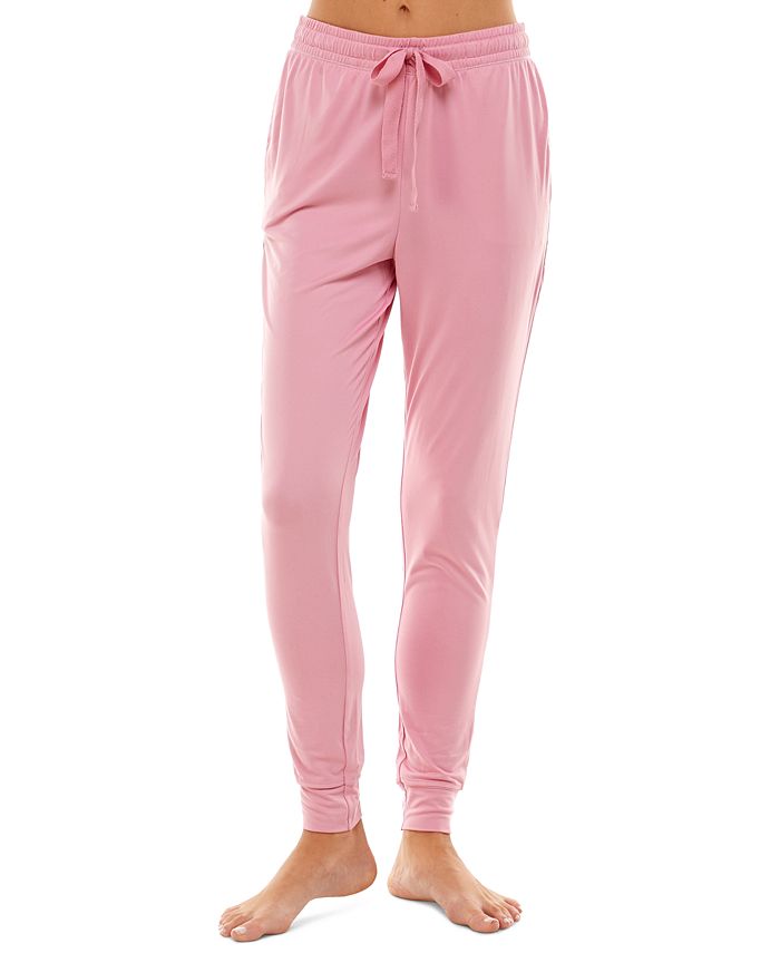 Jaclyn Intimates Lush Luxe Tie-Dyed Jogger Pajama Bottoms - Macy's