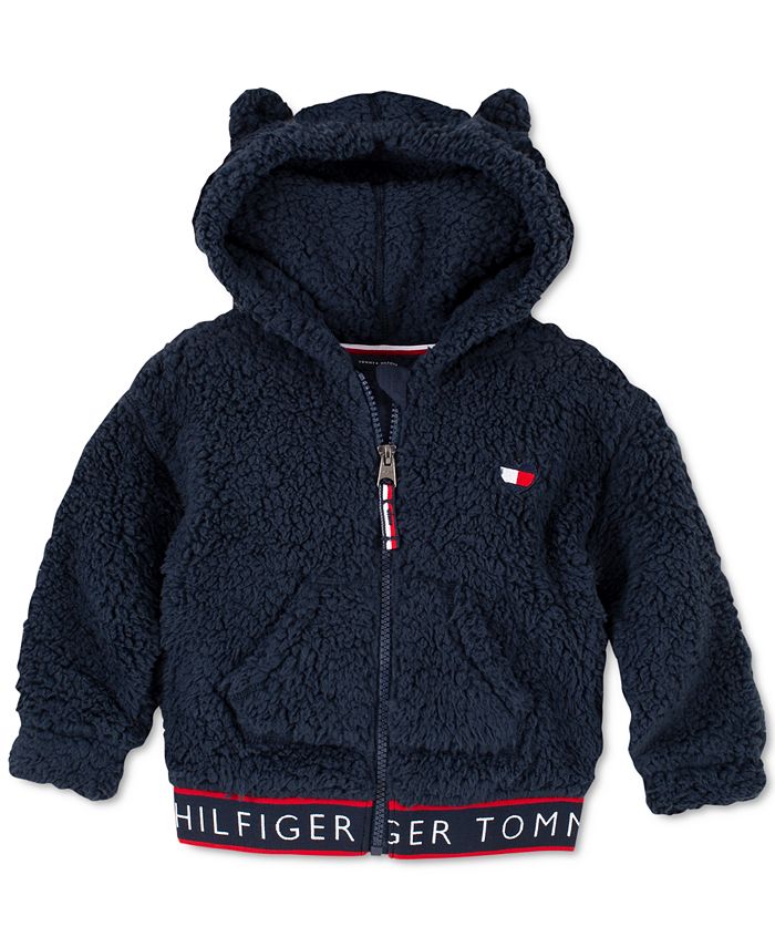 Tommy Hilfiger Baby Boys Hooded Jacket - Macy's