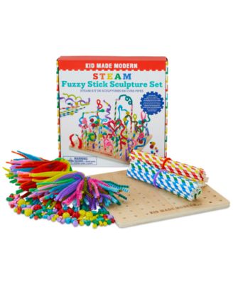 Kid Made Modern - Steam Fuzzy Stick Sculpture Set