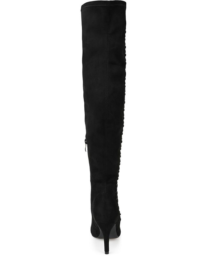 Journee Collection Women's Abie Knee High Boots Macy's