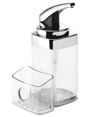 simplehuman 22-Oz. Square Push Pump Soap Dispenser with Caddy