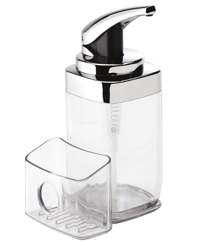 simplehuman 22Oz. Square Push Pump Soap Dispenser with Caddy Macy's