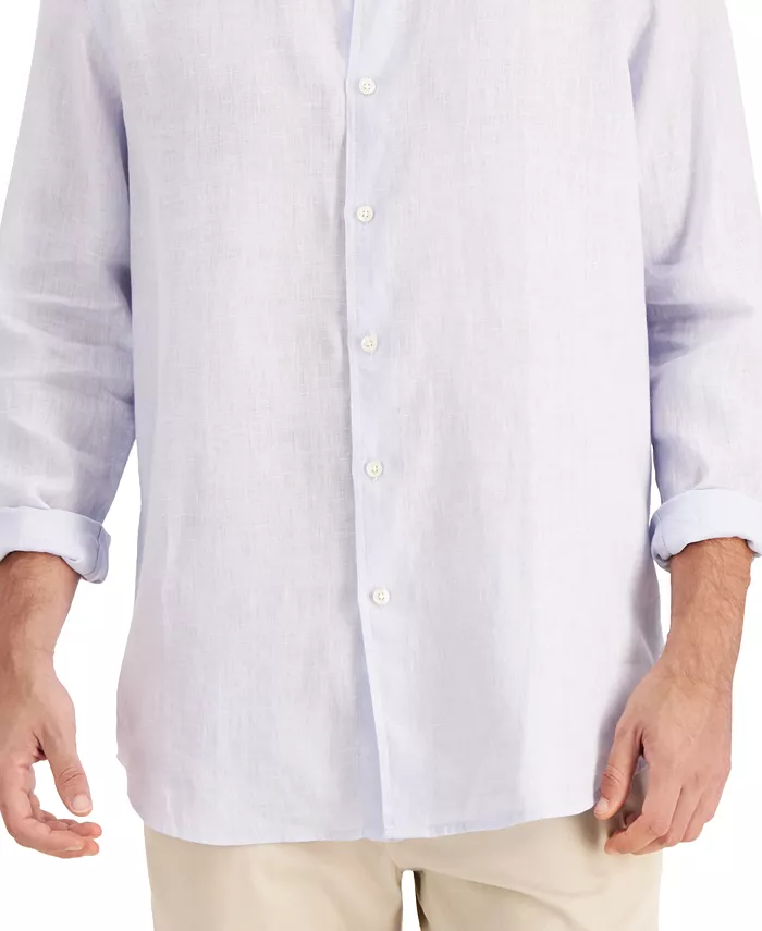 Men's 100% Linen Shirt - thumbnail 3