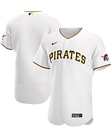 Men's White Pittsburgh Pirates Home Authentic Team Jersey