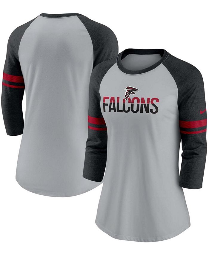 Women's Nike Black Atlanta Falcons Logo Essential T-Shirt Size: Small