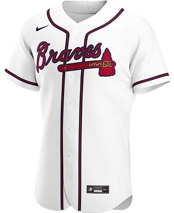 Nike Men's Atlanta Braves Official Blank Replica Jersey - Macy's