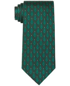 Men's Royal Holiday Tree Tie 