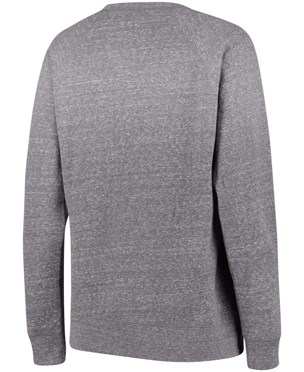 Women'sAuburn Tigers Edith Vintage-Like Knobi Pullover Sweatshirt - Heathered Gray