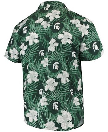 NCAA Boise State Broncos Floral Button-Up Shirt By FOCO - Team Color, Large, Officially Licensed