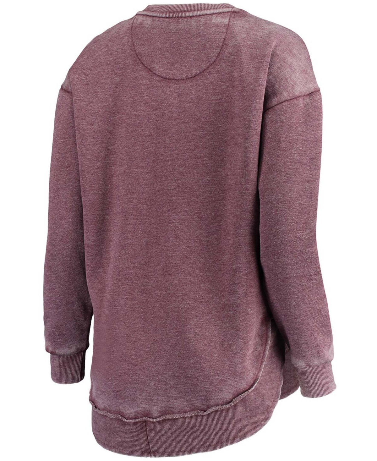 Women'sTexas A M Aggies Vintage-Like Wash Pullover Sweatshirt - Maroon