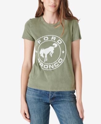 Lucky Brand - Cotton Ford-Bronco-Graphic T-Shirt