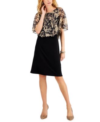 macys connected dresses