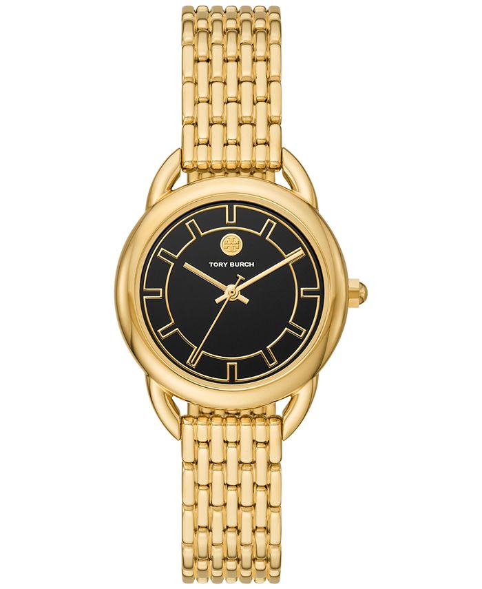 Tory Burch Women's Ravello Gold Tone Stainless Steel Bracelet Watch 32mm &  Reviews - All Watches - Jewelry & Watches - Macy's
