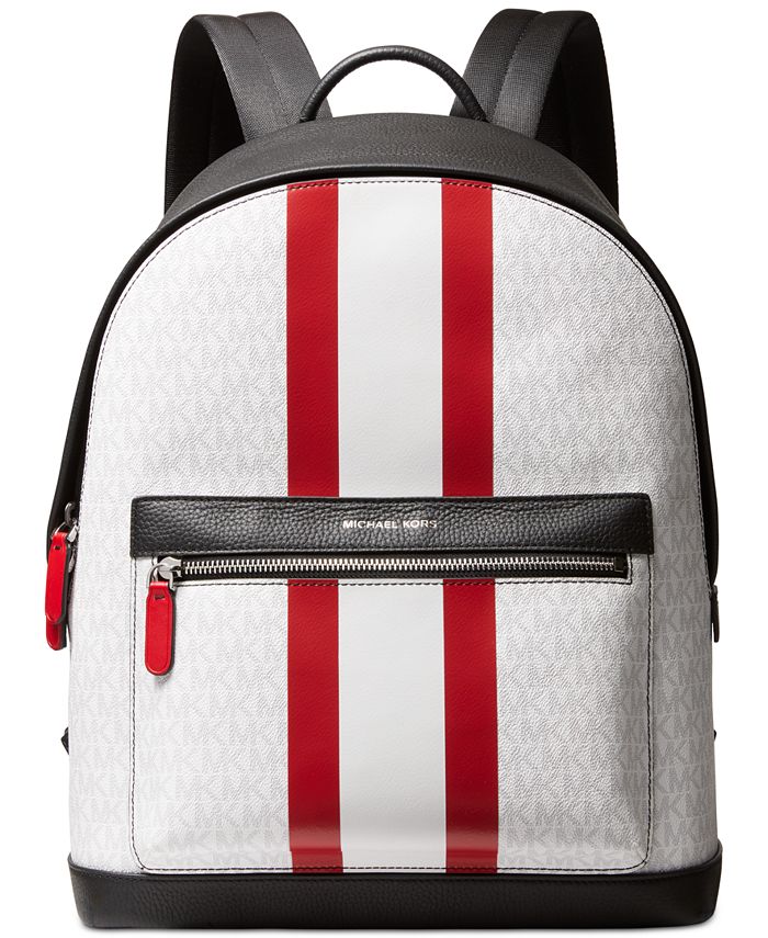 Michael Kors Mason Varsity Stripe Backpack - Macy's