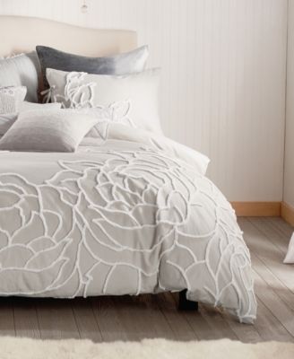 Chenille Rose Duvet Cover Sets