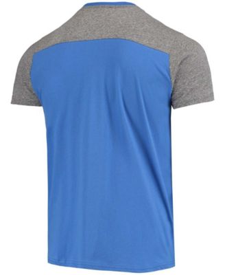Men's Royal, Gray Los Angeles Rams Field Goal Slub T-shirt