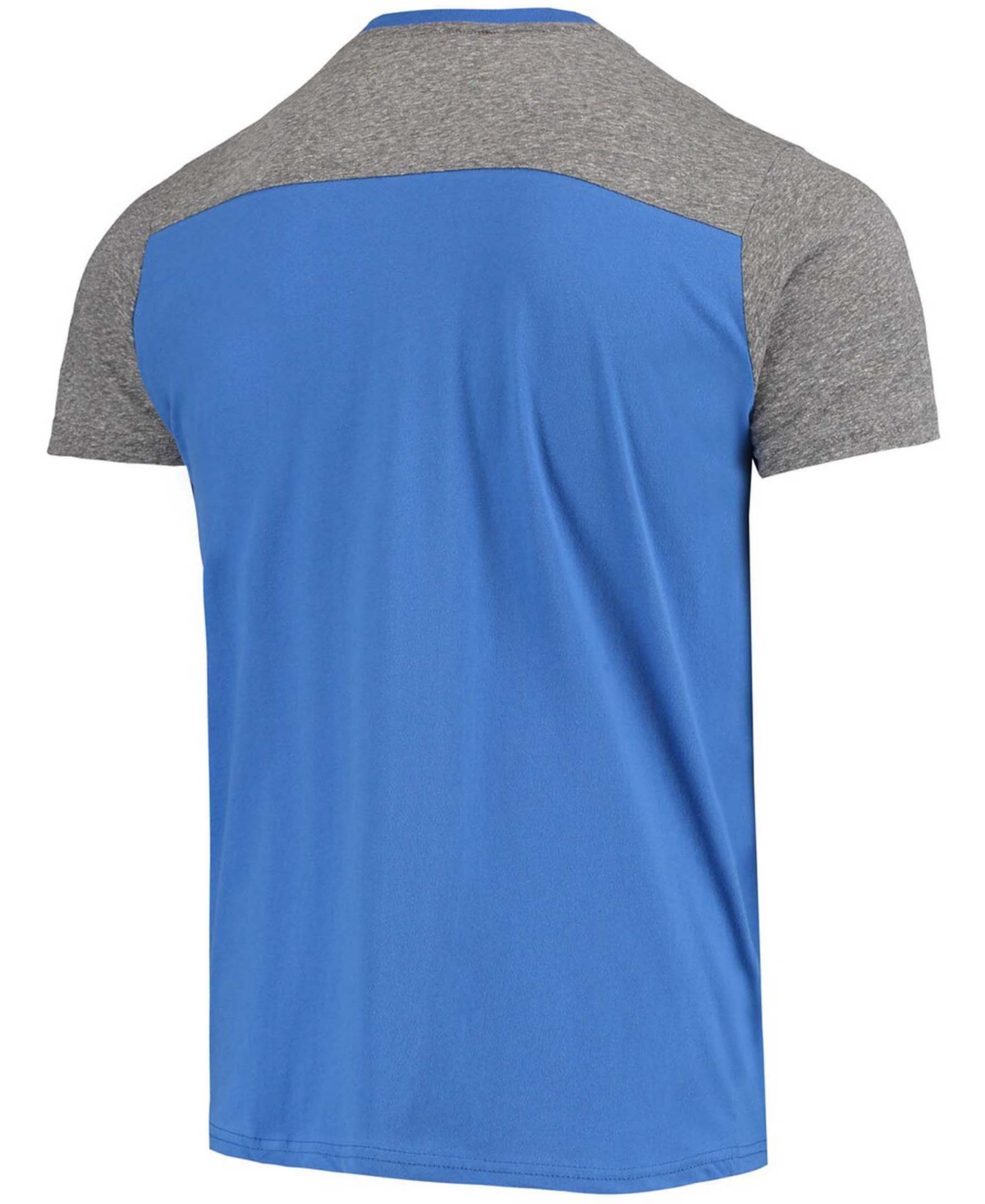 Majestic Men's Royal, Gray Los Angeles Rams Field Goal Slub T-shirt In Royal,gray