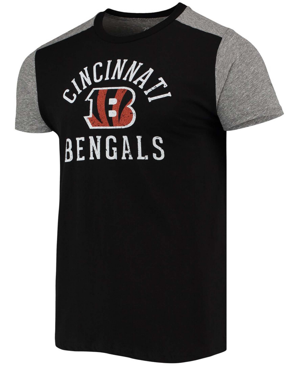 Men's Gray Cincinnati Bengals Field Goal Slub T-shirt - Gray