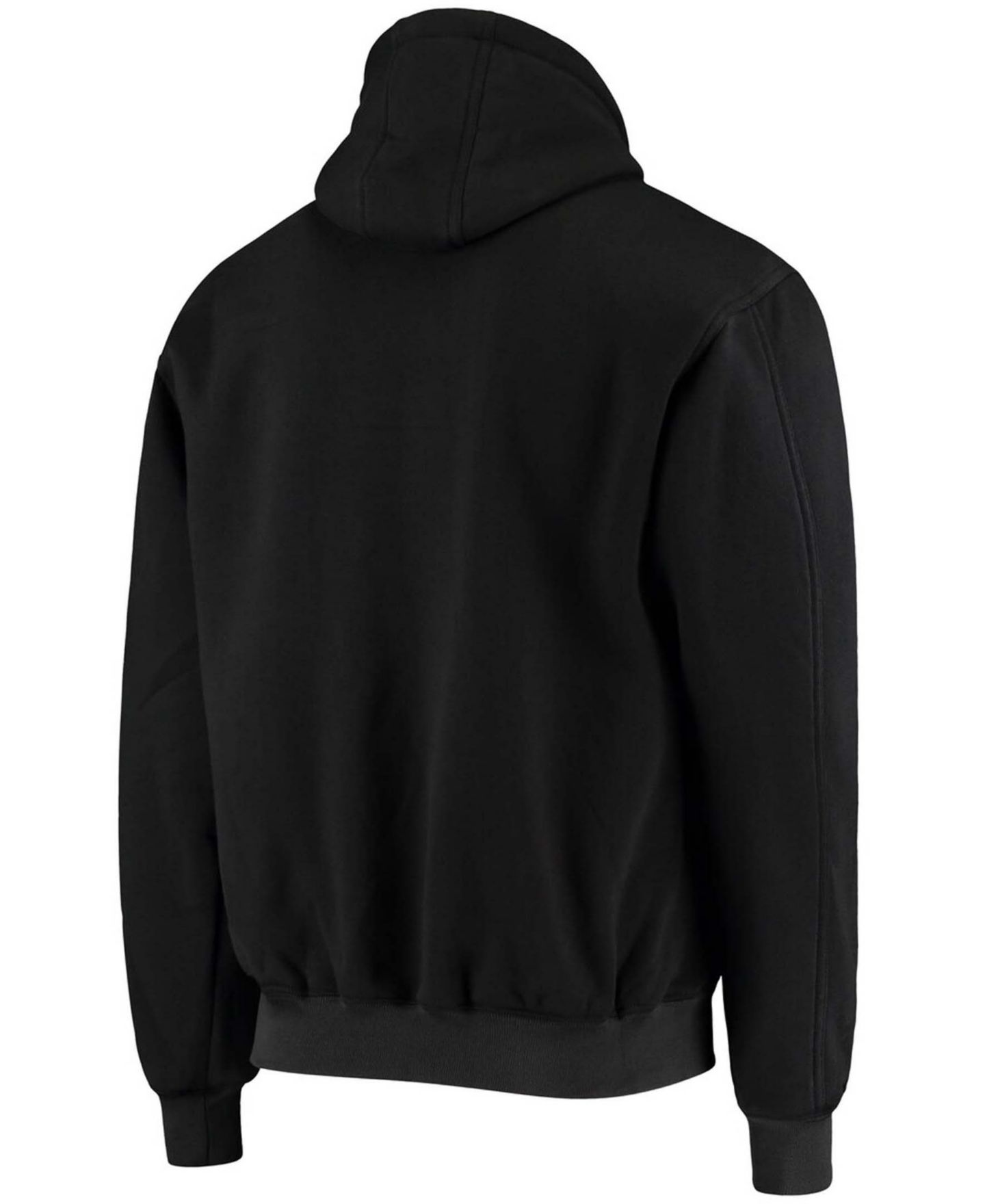 Мужское худи Dunbrooke Black New Orleans Saints Craftsman Thermal-Lined Full-Zip — фото 3