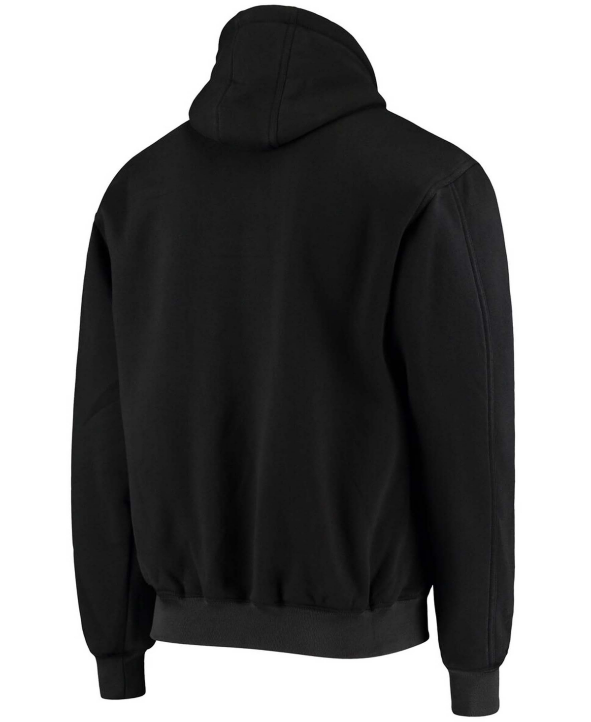 Shop Dunbrooke Men's Black New Orleans Saints Craftsman Thermal Lined Full-zip Hoodie