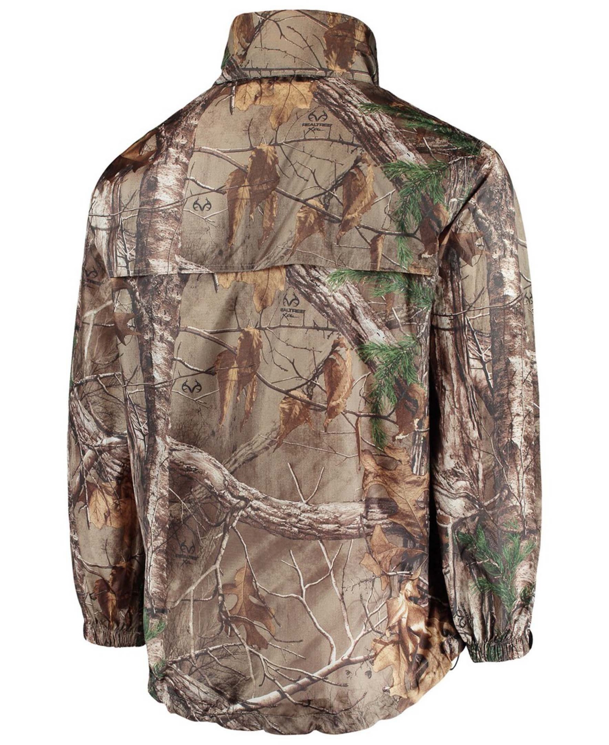 Men's Realtree Camo New England Patriots Sportsman Waterproof Packable Full-Zip Jacket