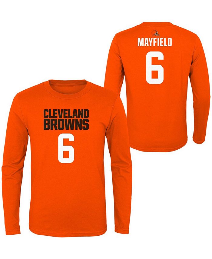 Baker mayfield jersey orange clearance