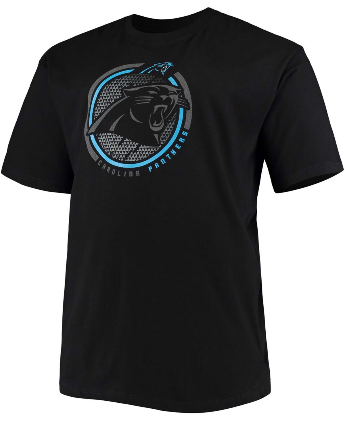 Men's Big and TallCarolina Panthers Color Pop T-shirt - Black