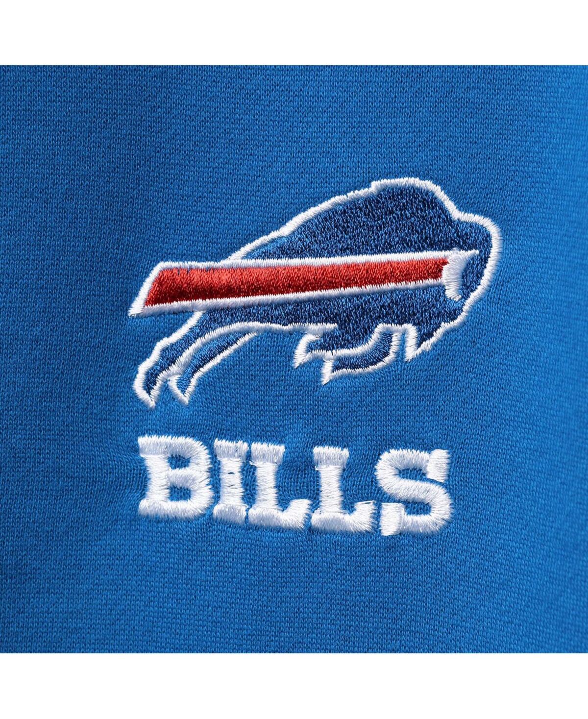 DUNBROOKE MEN'S ROYAL BUFFALO BILLS CRAFTSMAN THERMAL LINED FULL-ZIP HOODIE 
