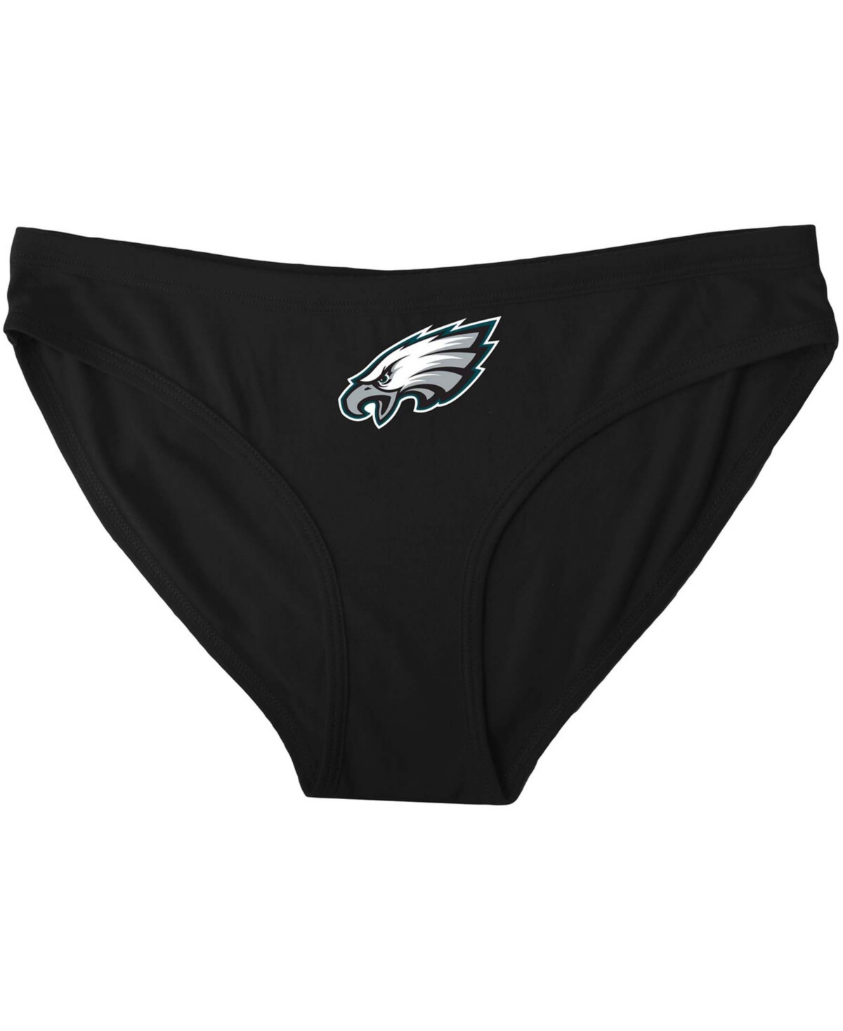 Women's Concepts Sport Black Philadelphia Eagles Solid Logo Panties - Black