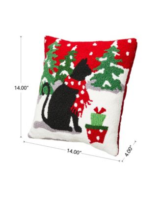 Christmas Cat Pillow