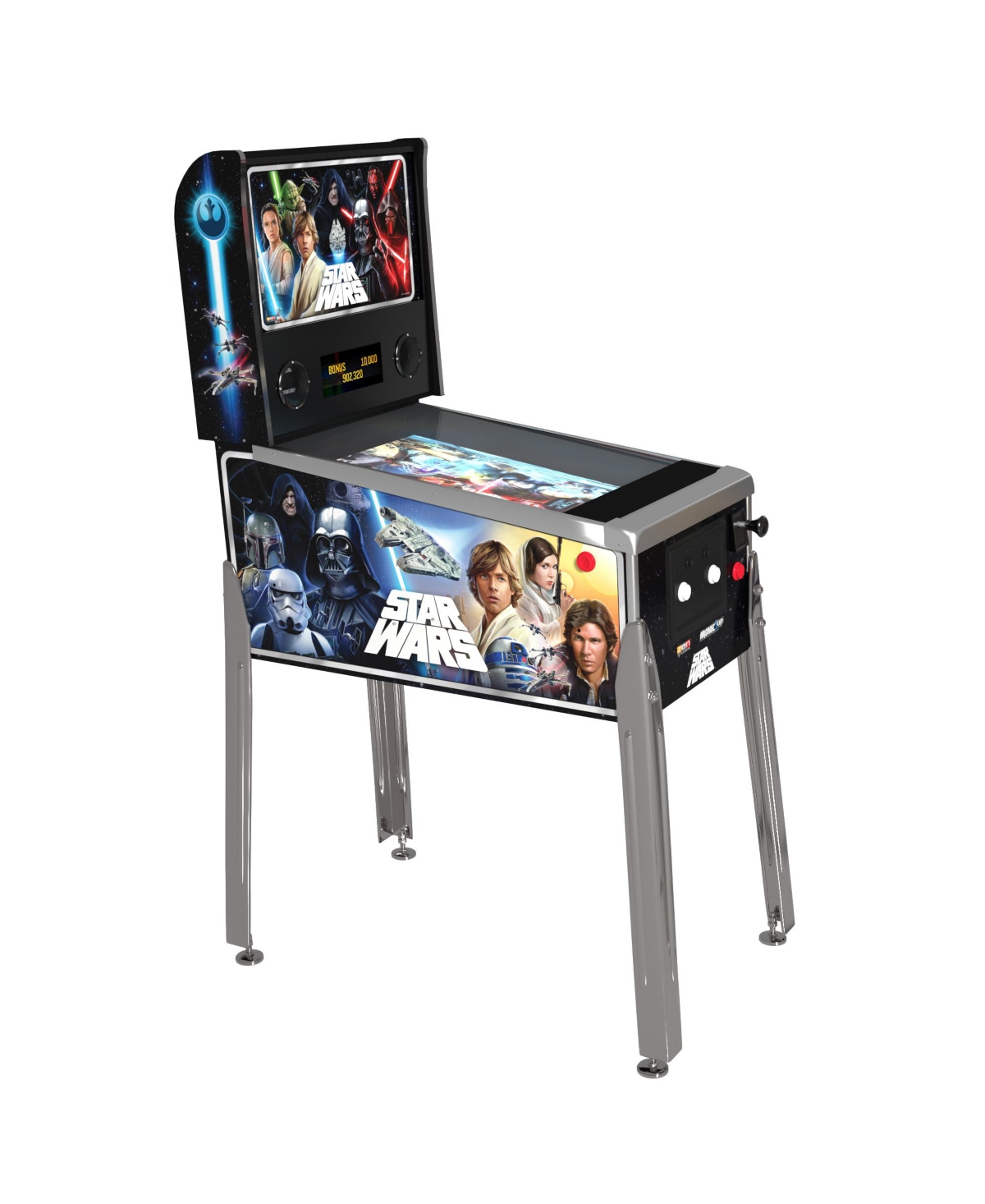 13244783 Arcade 1UP 3/4 Scale Star Wars Digital Pinball Mac sku 13244783