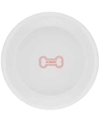 6 Cup Enamel on Steel Pet Bowl with Skid Resistant Base