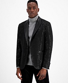 Men's Slim-Fit Sequin Sport Coat, Created for Macy's