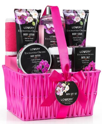 Enchanted Orchid Relax Body Care Gift Set, 8 Piece